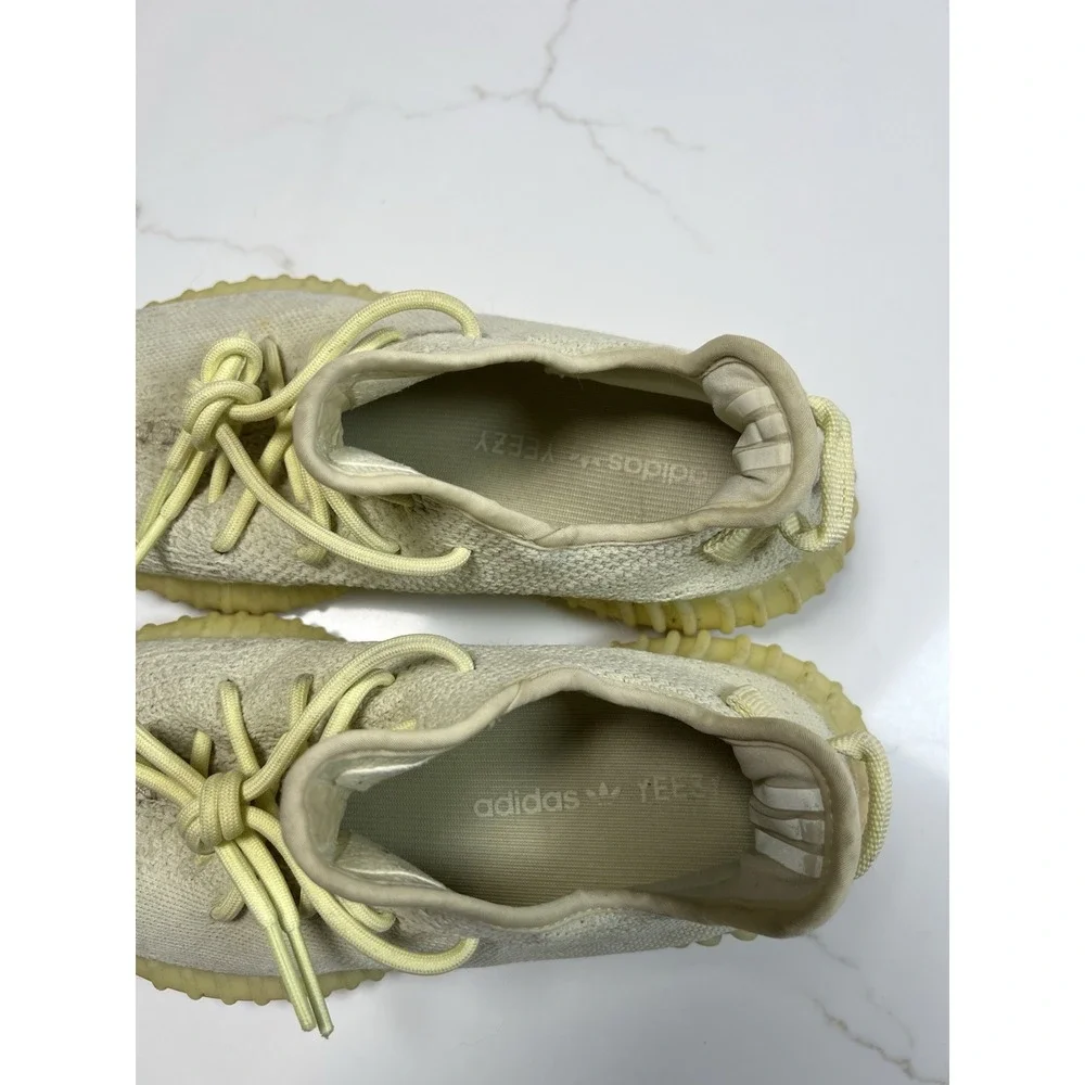Adidas Yeezy Boost 350 V2 Mens Butter F36980 Pale Yellow Sneakers Size 8